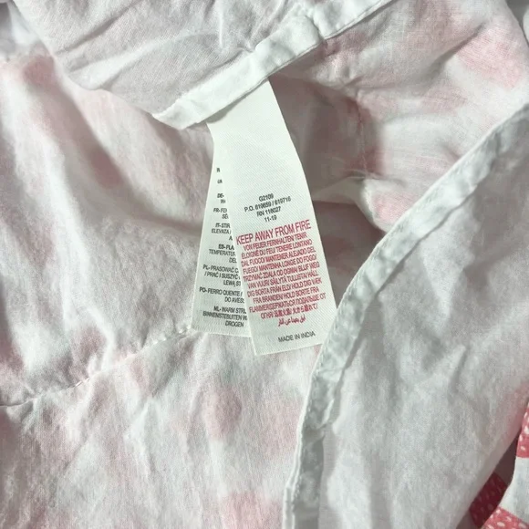 Mini Boden 8-9 year old Strawberry Tiered Dress Scalloped Embroidered Ruffle - Picture 8 of 9